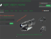 Tablet Screenshot of nightvisionhome.com